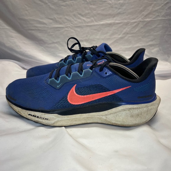 Nike Air Zoom Pegasus 41 Mens Running Shoes Blue Crimson FN4932-401 Size 11.5 main image 11